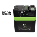 E360 (1) EX-AURA001: AURA 600W Inverter  (1) EX-G24-80C: E360 12.8V 80Ah G24 High-Density LiFePO4 Deep Cycle Battery [A]