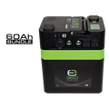 E360 (1) EX-AURA001: AURA 600W Inverter  (1) EX-G24-60C: E360 12.8V 60Ah G24 High-Density LiFePO4 Deep Cycle Battery   [A]