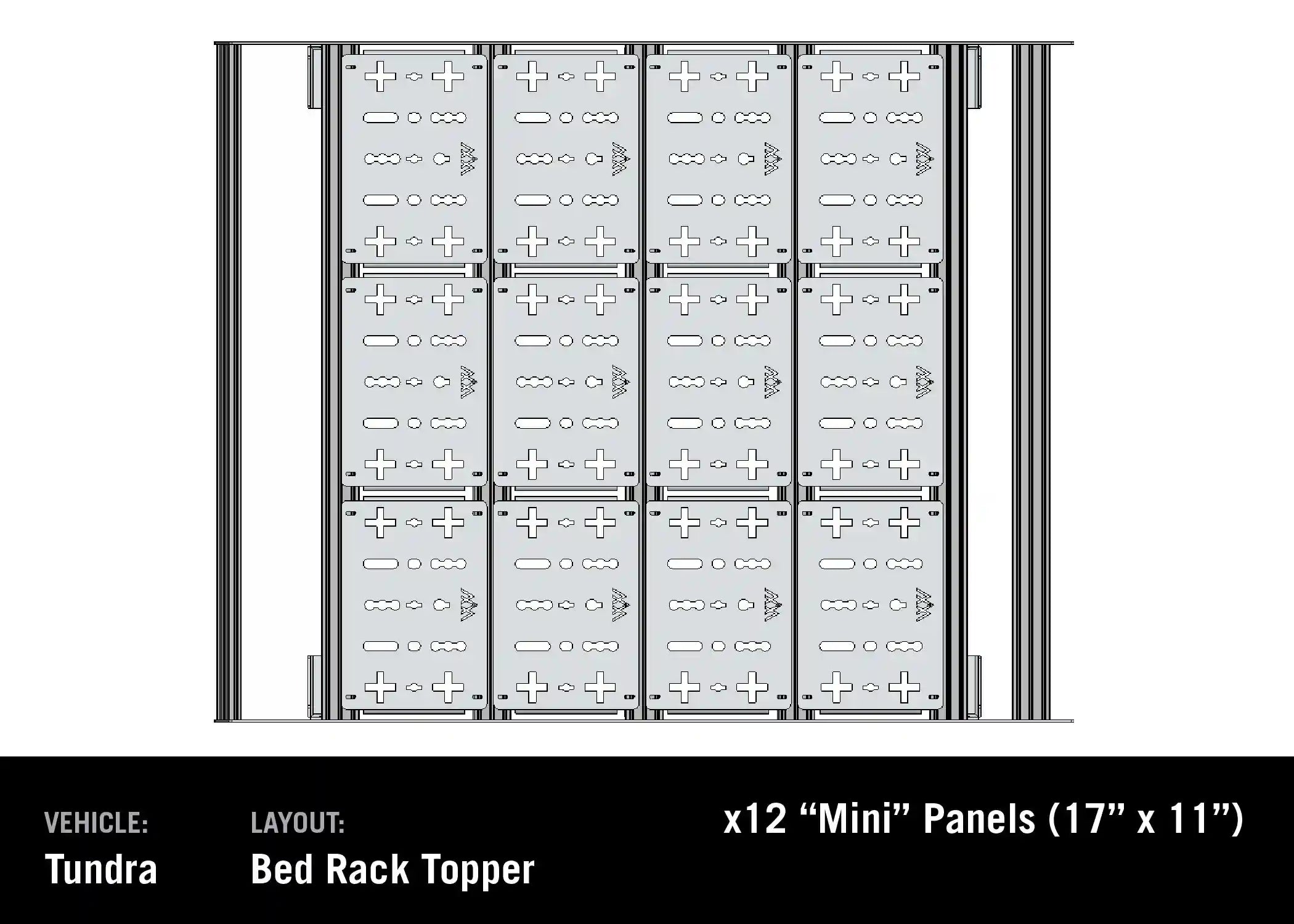 DRIFTR Roof Rack Deck Accessory Panels