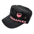 TeraFlex Black Fidel Cadet Style Hat - Black & Pink [CO]